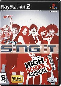 Disney Sing It High School Musical 3 PAL Playstation 2 PAL box art